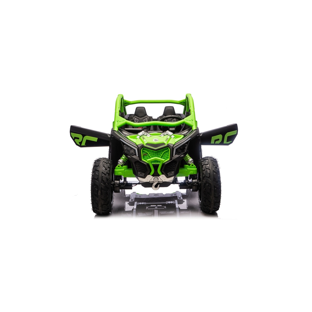 Elektromobilis Maverick CAN-AM Turbo RS STRONG AIR, Green-Elektromobiliai vaikams, Keturračiai ir bagiai-e-vaikas