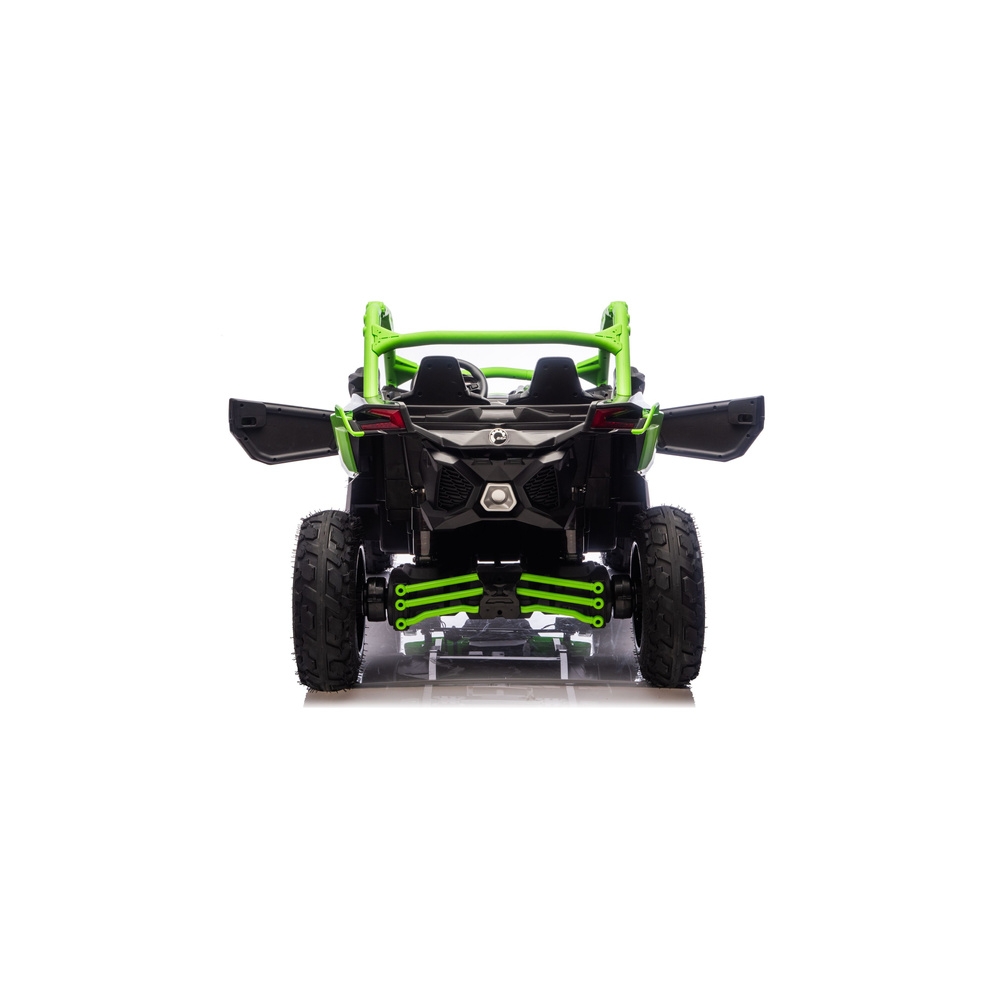 Elektromobilis Maverick CAN-AM Turbo RS STRONG AIR, Green-Elektromobiliai vaikams, Keturračiai ir bagiai-e-vaikas