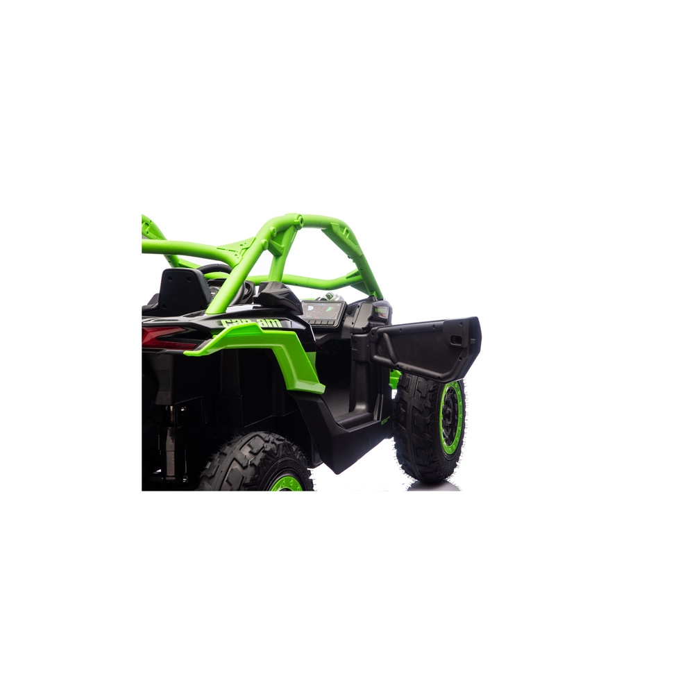 Elektromobilis Maverick CAN-AM Turbo RS STRONG AIR, Green-Elektromobiliai vaikams, Keturračiai ir bagiai-e-vaikas