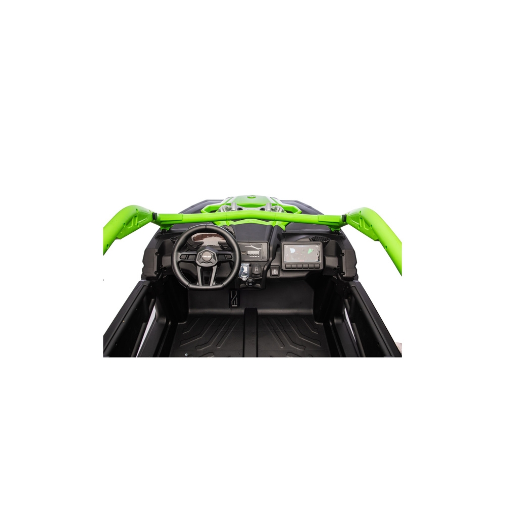 Elektromobilis Maverick CAN-AM Turbo RS STRONG AIR, Green-Elektromobiliai vaikams, Keturračiai ir bagiai-e-vaikas
