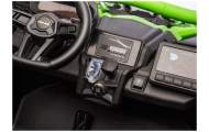 Elektromobilis Maverick CAN-AM Turbo RS STRONG AIR, Green-Elektromobiliai vaikams, Keturračiai ir bagiai-e-vaikas
