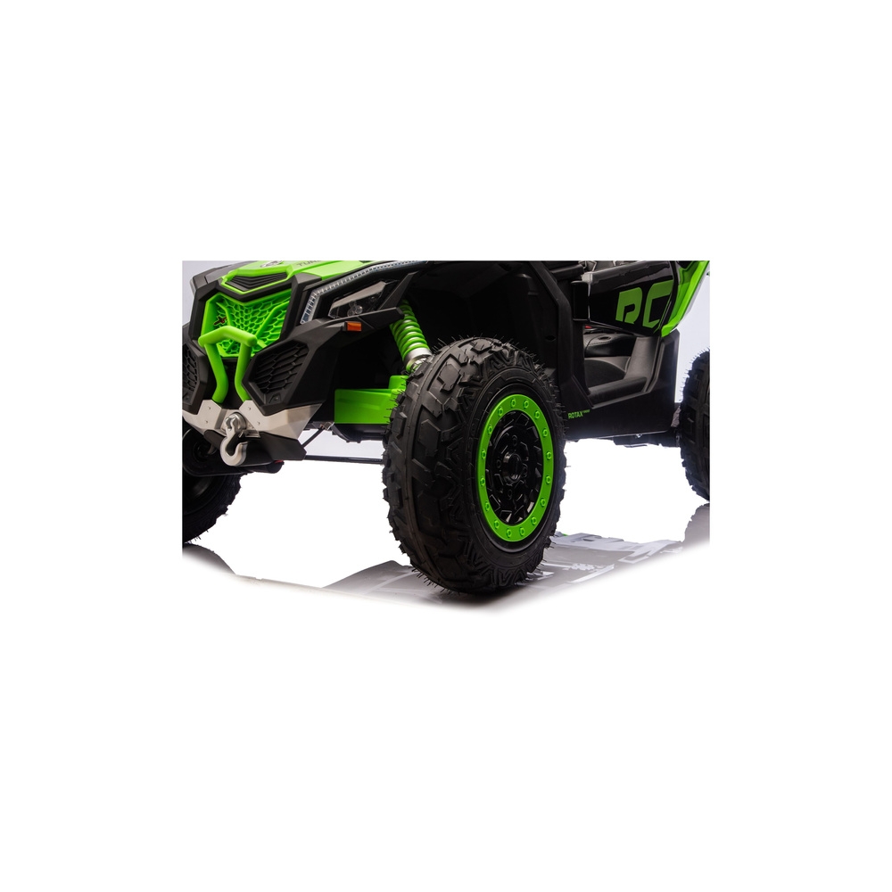 Elektromobilis Maverick CAN-AM Turbo RS STRONG AIR, Green-Elektromobiliai vaikams, Keturračiai ir bagiai-e-vaikas