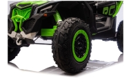 Elektromobilis Maverick CAN-AM Turbo RS STRONG AIR, Green-Elektromobiliai vaikams, Keturračiai ir bagiai-e-vaikas