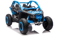 Elektromobilis Maverick CAN-AM Turbo RS STRONG AIR, Blue-Elektromobiliai vaikams, Keturračiai ir bagiai-e-vaikas