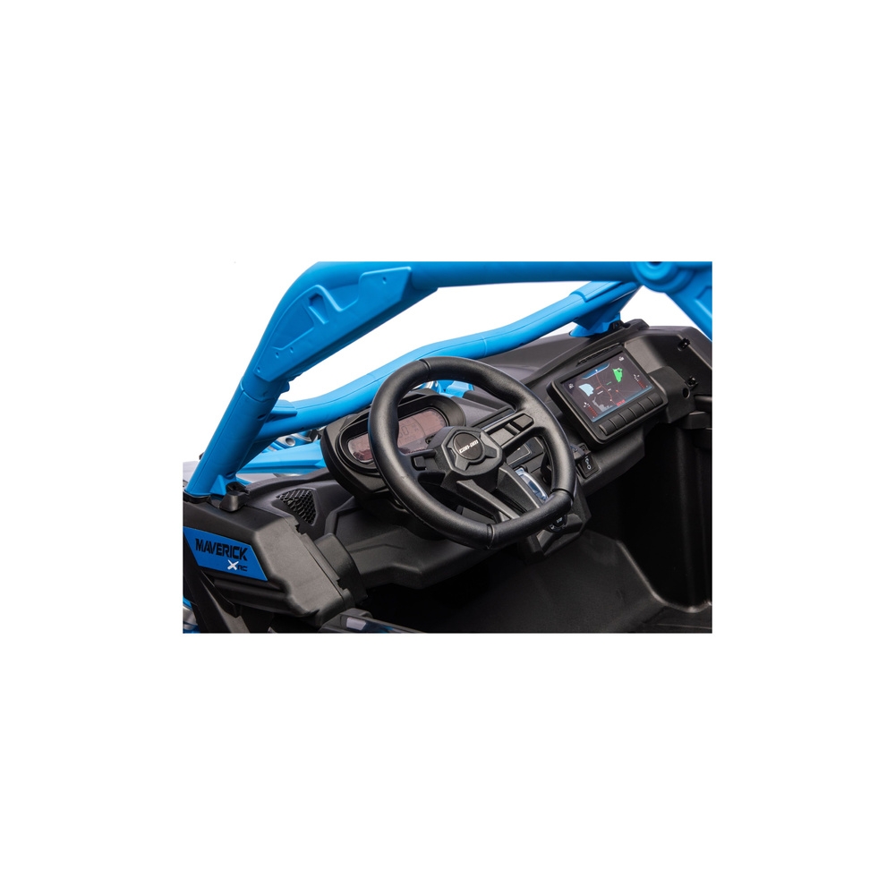 Elektromobilis Maverick CAN-AM Turbo RS STRONG AIR, Blue-Elektromobiliai vaikams, Keturračiai ir bagiai-e-vaikas