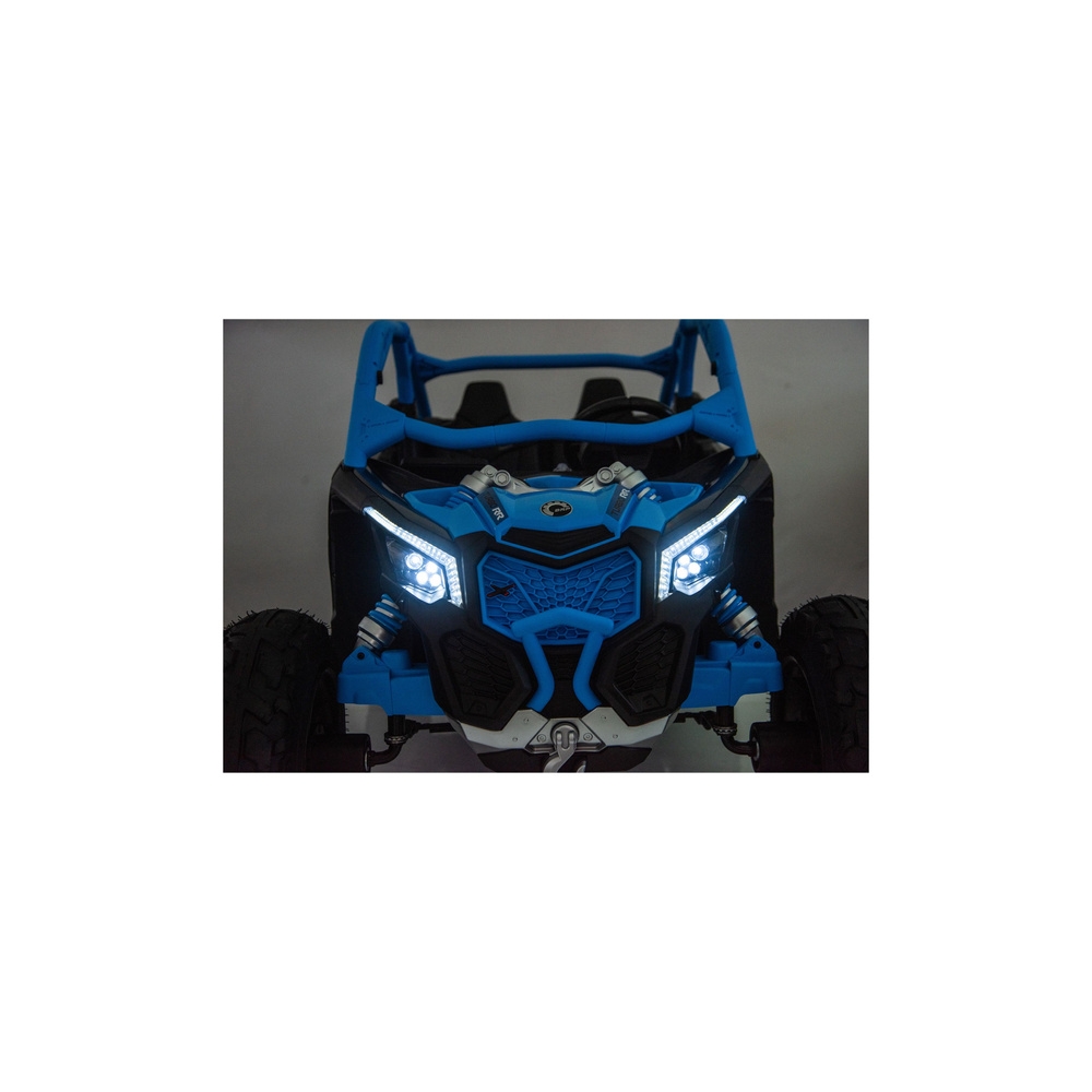 Elektromobilis Maverick CAN-AM Turbo RS STRONG AIR, Blue-Elektromobiliai vaikams, Keturračiai ir bagiai-e-vaikas