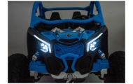 Elektromobilis Maverick CAN-AM Turbo RS STRONG AIR, Blue-Elektromobiliai vaikams, Keturračiai ir bagiai-e-vaikas