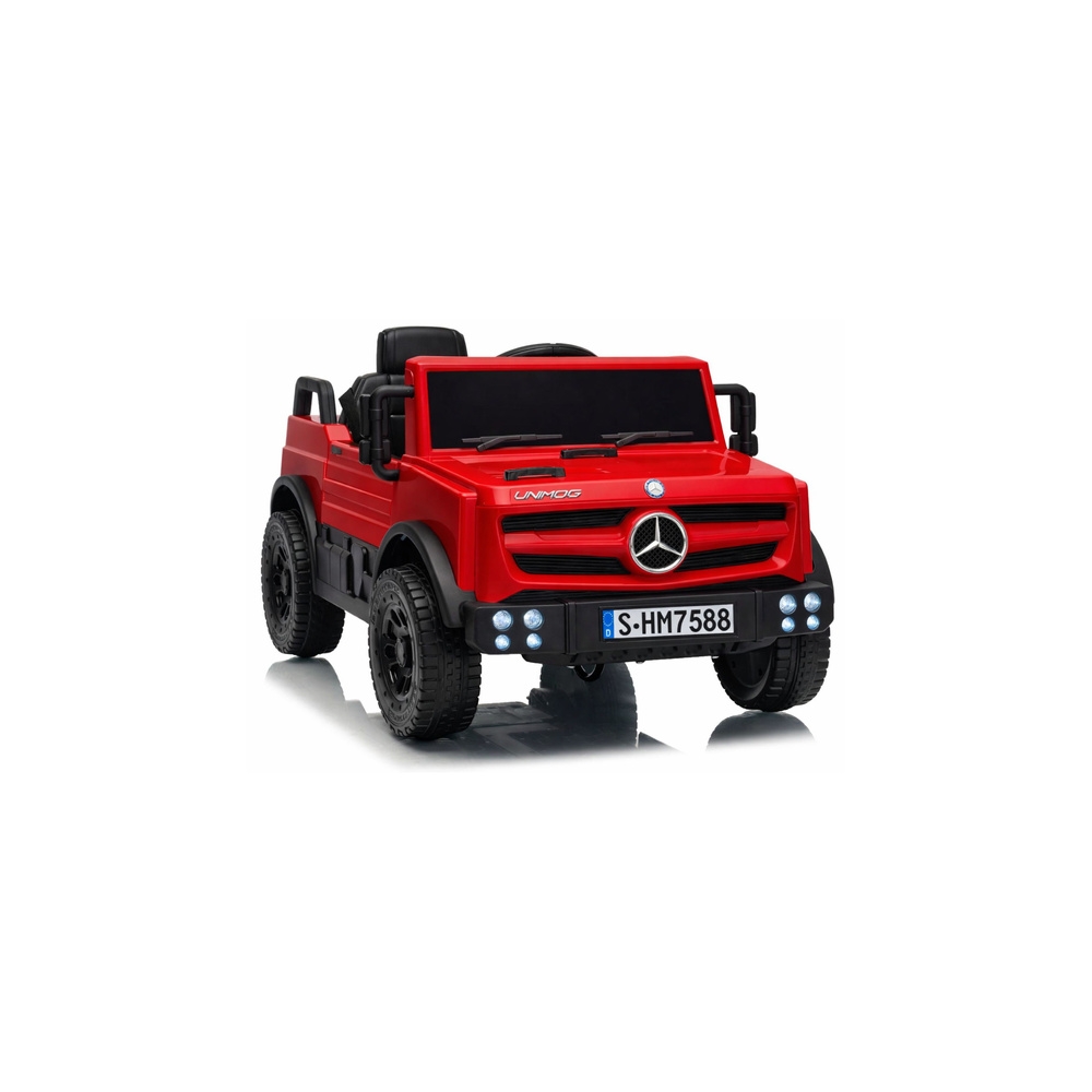 Auto Na Akumulator Mercedes Unimog HM7588 6V4Ah Czerwony