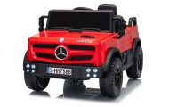 Auto Na Akumulator Mercedes Unimog HM7588 6V4Ah Czerwony