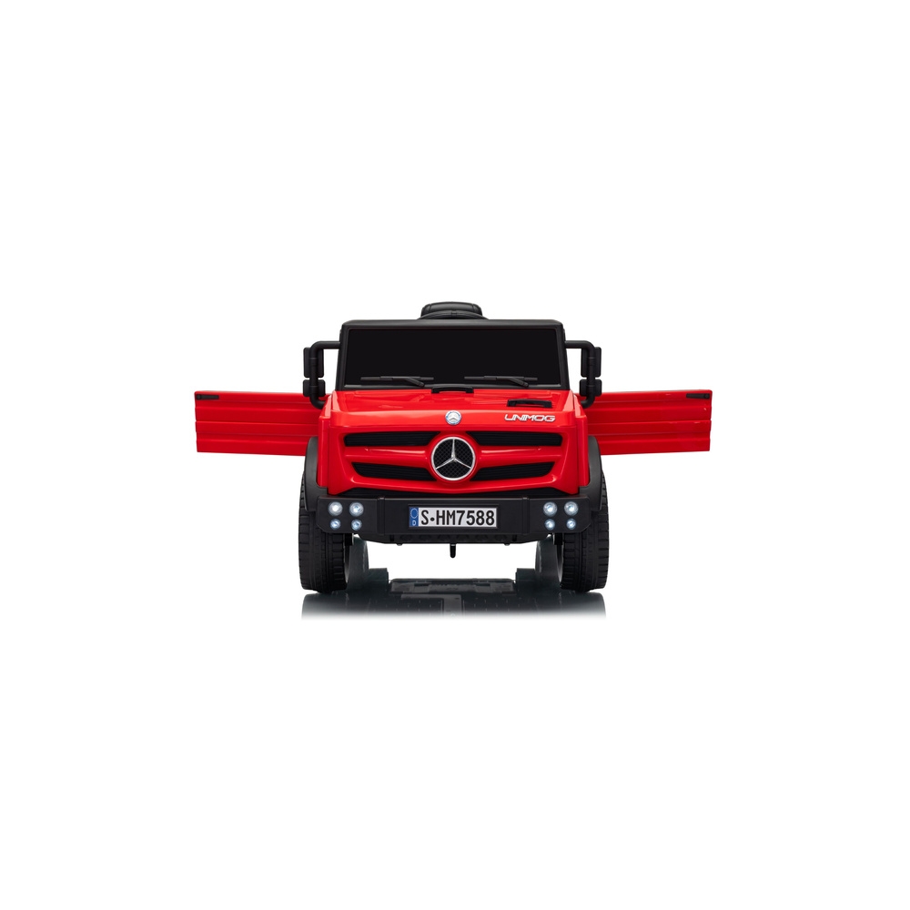 Auto Na Akumulator Mercedes Unimog HM7588 6V4Ah Czerwony
