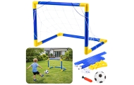 Zestaw Sportowy Do Gry W Piłkę Nożną Bramka Piłkarska Piłka Pompka 62x40cm