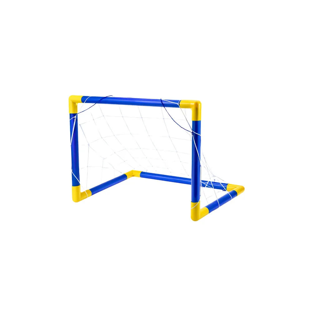 Futbolo sporto komplektas Futbolo vartai + kamuolys pompa 62x40cm-Žaislai, Lauko žaislai, Lauko žaidimai ir sporto prekės, Krepš
