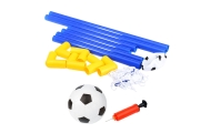 Futbolo sporto komplektas Futbolo vartai + kamuolys pompa 62x40cm-Žaislai, Lauko žaislai, Lauko žaidimai ir sporto prekės, Krepš