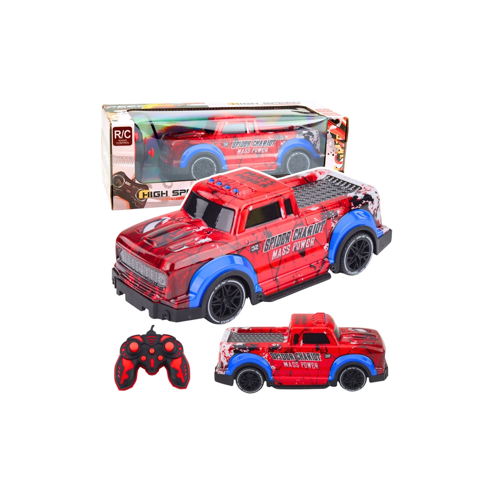 Nuotoliniu būdu valdomas RC visureigis "Spider Lights" Raudona-Žaislai, Auto ir transporto žaislai, Valdomos radijo bangomis-e-v