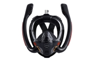 Viso veido snorkelingo ir nardymo kaukė „AntiFog DryTop“, juoda, L/XL-Žaislai, Lauko žaislai, Vandens ir smėlio žaislai, Nardymo
