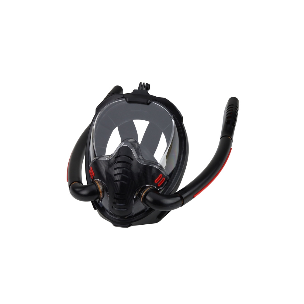 Viso veido snorkelingo ir nardymo kaukė „AntiFog DryTop“, juoda, L/XL-Žaislai, Lauko žaislai, Vandens ir smėlio žaislai, Nardymo