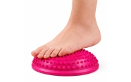 Sensorinis pusrutulis masažui ir pusiausvyros pratimams 16 cm, rožinis-Žaislai, Lauko žaislai, Lauko žaidimai ir sporto prekės, 