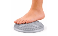 Sensorinis pusrutulis masažui ir pusiausvyros pratimams 16 cm, pilkas-Žaislai, Lauko žaislai, Lauko žaidimai ir sporto prekės, Ž