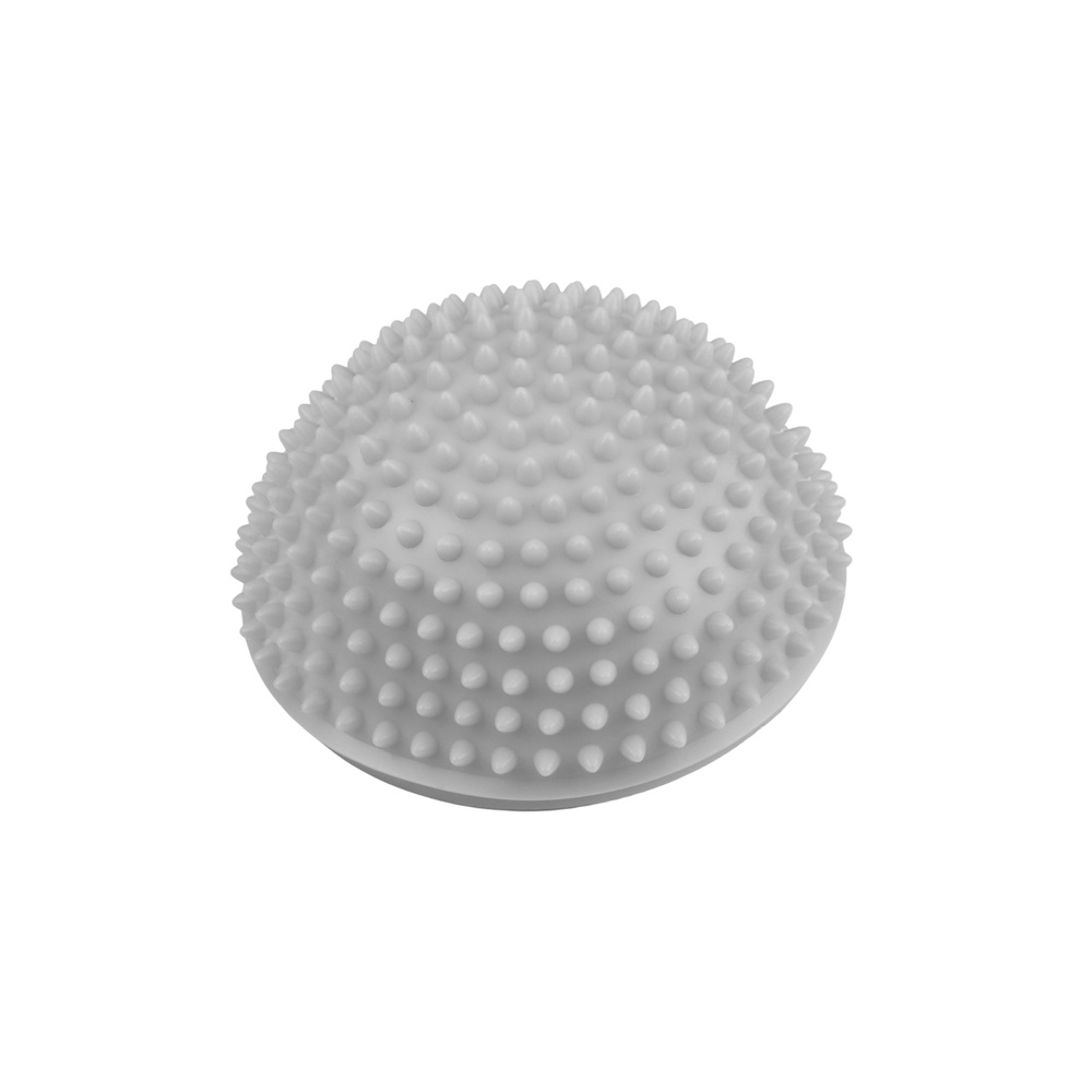 Półkula Sensoryczna Do Masażu Ćwiczeń Równowagi Szara 16 cm