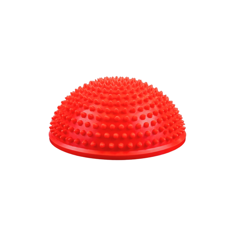 Sensorinis pusrutulis masažui ir pusiausvyros pratimams 16 cm, raudonas-Žaislai, Lauko žaislai, Lauko žaidimai ir sporto prekės,