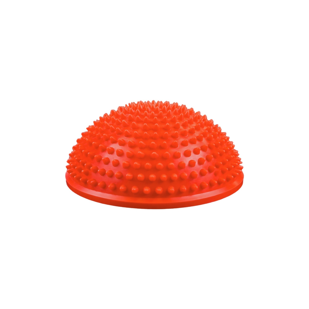 Sensorinis pusrutulis masažui ir pusiausvyros pratimams 16 cm, oranžinis-Žaislai, Lauko žaislai, Lauko žaidimai ir sporto prekės