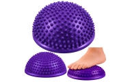 Półkula Sensoryczna Do Masażu Ćwiczeń Równowagi Fioletowa 16 cm