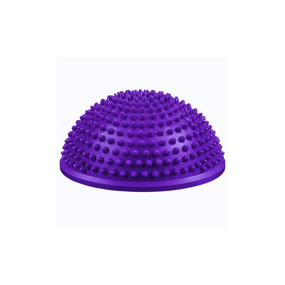 Sensorinis pusrutulis masažui ir pusiausvyros pratimams 16 cm, violetinis-Žaislai, Lauko žaislai, Lauko žaidimai ir sporto prekė