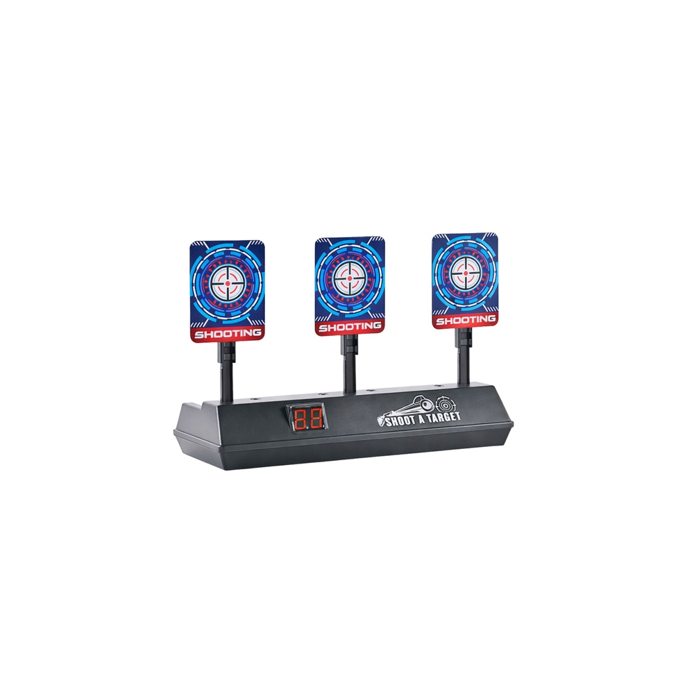 Tarcza Elektroniczna Do Strzelania Cyfrowy Licznik LCD Siatka Ruchome Cele