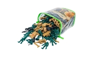 Baza Wojskowa Figurki Żołnierzyki Pojazdy Duży Zestaw Militarny 400 el.
