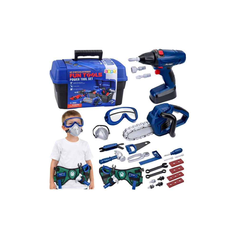 Įrankių rinkinys Little Handyman Atsuktuvas 30 el.-Žaislai, Profesijos, buities žaislai, Meistro žaislai-e-vaikas