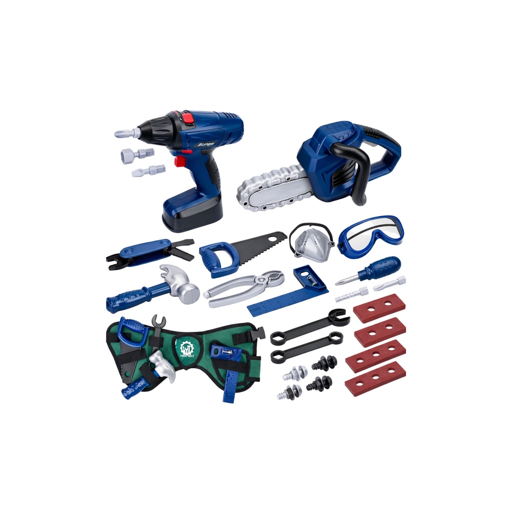 Įrankių rinkinys Little Handyman Atsuktuvas 30 el.-Žaislai, Profesijos, buities žaislai, Meistro žaislai-e-vaikas