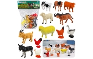Farm Farm Farm Animal Figūrėlių rinkinys 12 vnt.