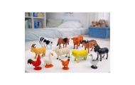 Farm Farm Farm Animal Figūrėlių rinkinys 12 vnt.