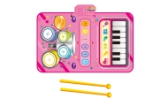 Interaktywna Mata Muzyczna Taneczna Edukacyjna Perkusja Pianinko 2w1