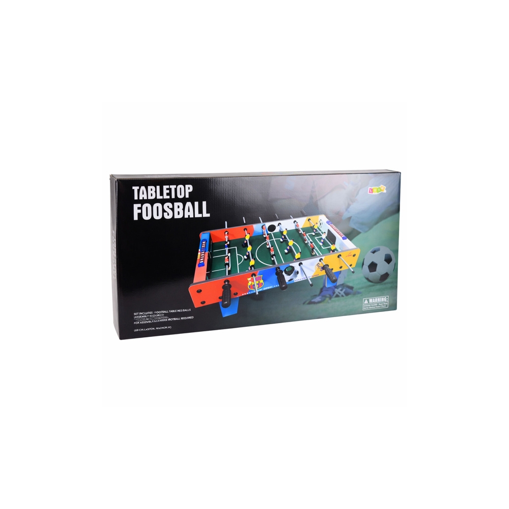 Mini stalo futbolo stalas, stalo žaidimas, 2 kamuoliukai, 69 cm