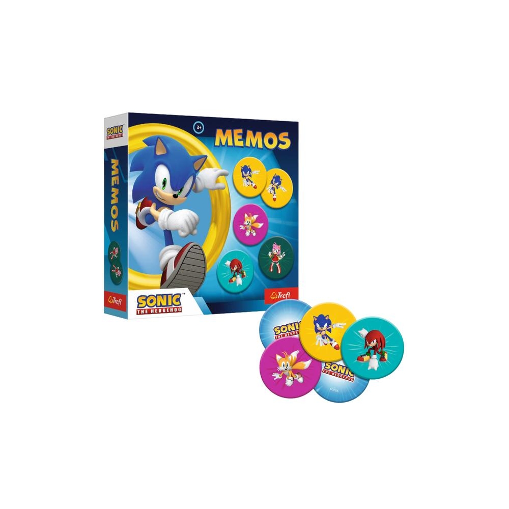 GRA - Memos Sonic - The Hedgehog - Trefl 02897