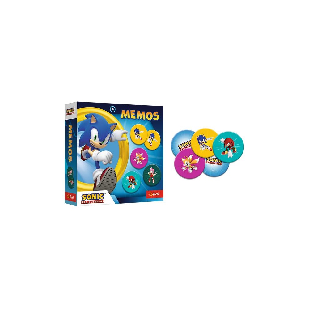 GRA - Memos Sonic - The Hedgehog - Trefl 02897