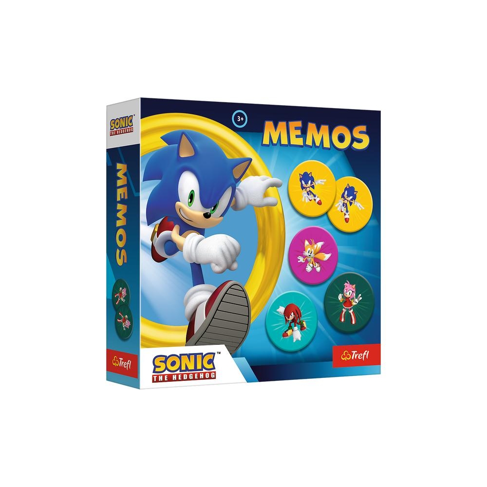 GRA - Memos Sonic - The Hedgehog - Trefl 02897