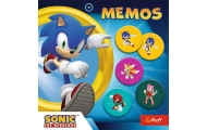 Žaidimas - Sonic Memos - Hedgehog - Trefl 02897-Žaislai, Stalo žaidimai, Įvairūs stalo žaidimai-e-vaikas