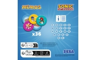 Žaidimas - Sonic Memos - Hedgehog - Trefl 02897-Žaislai, Stalo žaidimai, Įvairūs stalo žaidimai-e-vaikas