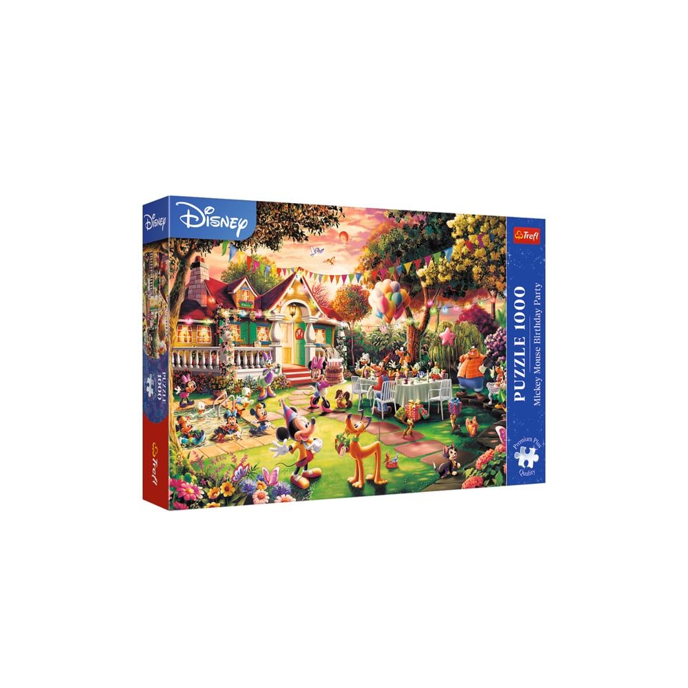 Puzzle - 1000 - Premium Plus - Disney - Przyjęcie urodzinowe Myszki Miki - Trefl 10915