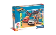 Puzzle 30 Super Color HOT WHEELS Clementoni 20284