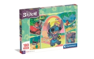 Dėlionė Super DISNEY STITCH 180 dalių Clementoni 29800-Žaislai, Dėlionės, Dėlionės iki 500 detalių-e-vaikas