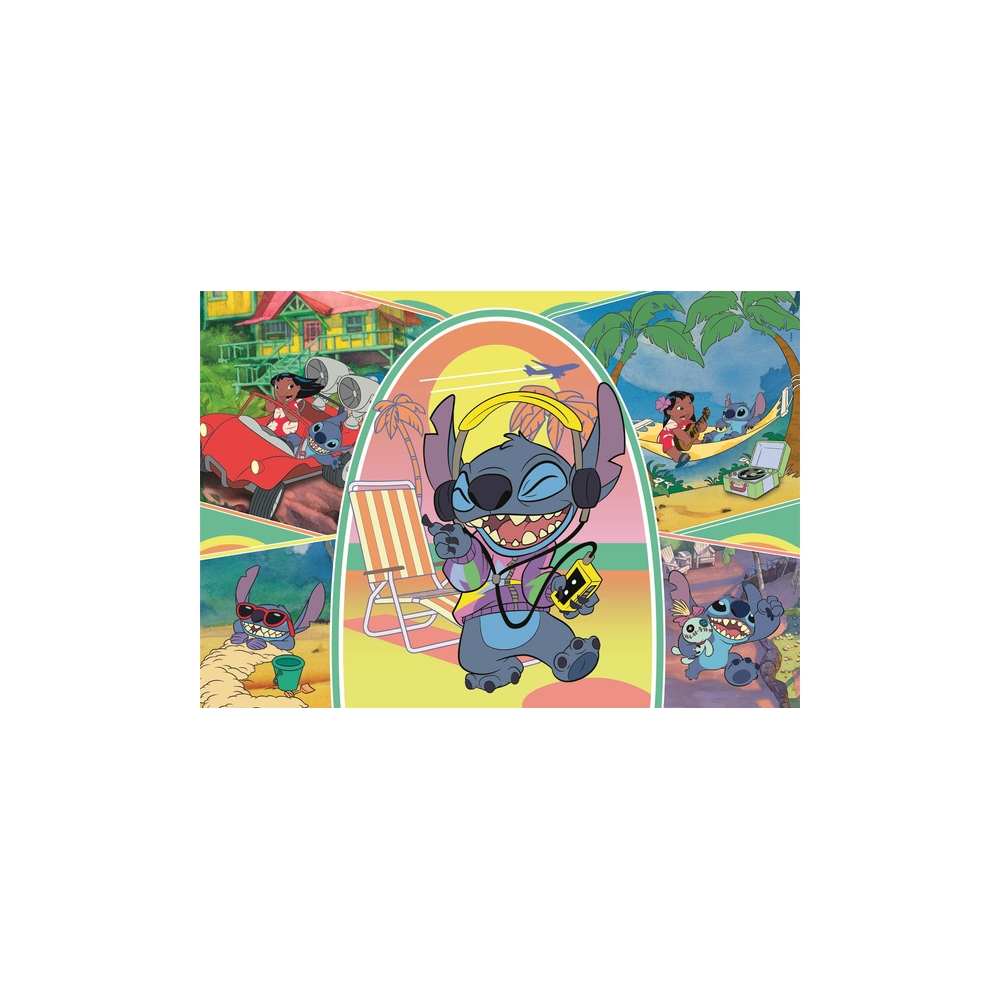 Dėlionė Super DISNEY STITCH 180 dalių Clementoni 29800-Žaislai, Dėlionės, Dėlionės iki 500 detalių-e-vaikas