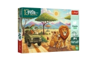 Puzzle - 100 - Lwy - Rodzina Treflików - Inspired By Nature - Trefl 16593