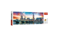 Puzzle - 500 - Panorama - Big Ben i Pałac Westminsterski, Londyn - Trefl  29507