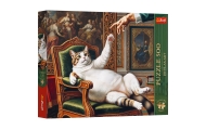 Puzzle - 500 - Premium Plus - Pets as Art: Jego Puszysta Wysokość - Trefl 37627