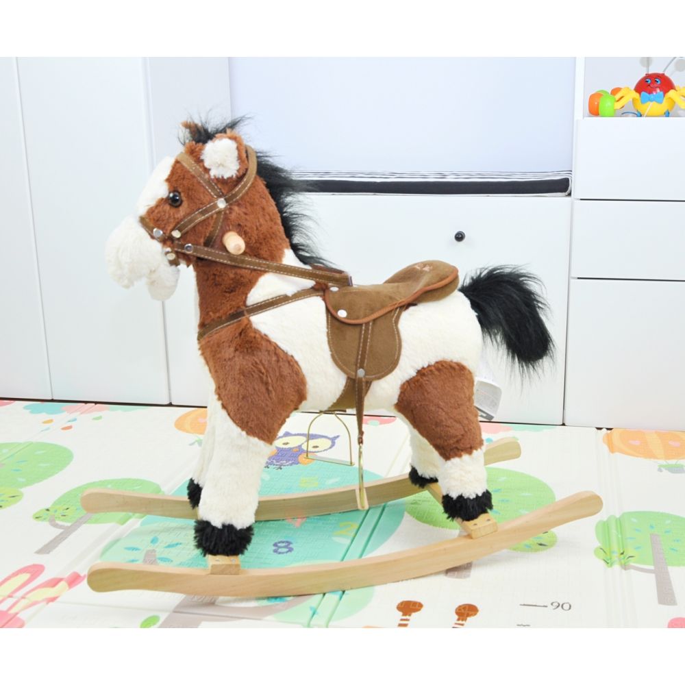 Milly Mally Rocking Horse Łatek Dark Brown