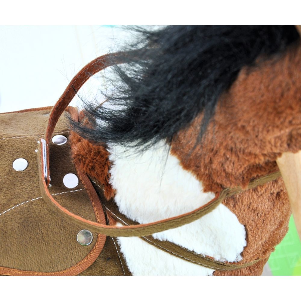 Milly Mally Rocking Horse Łatek Dark Brown