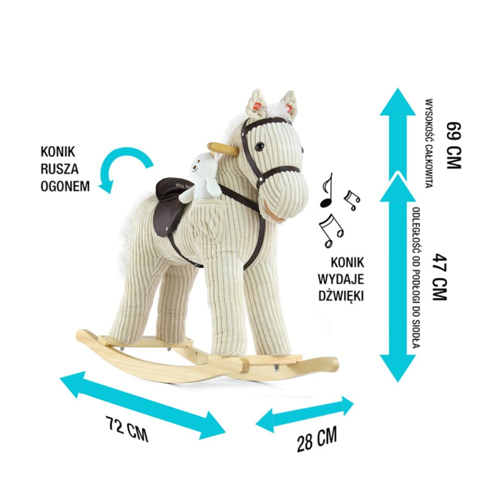 Milly Mally Rocking Horse Pony Luna